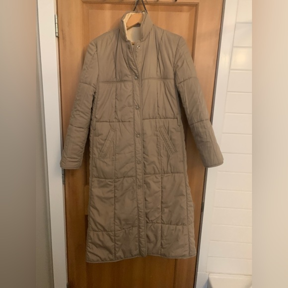 Vintage Ladies Corduroy Puffer Coat **reversible!** - Picture 3 of 4